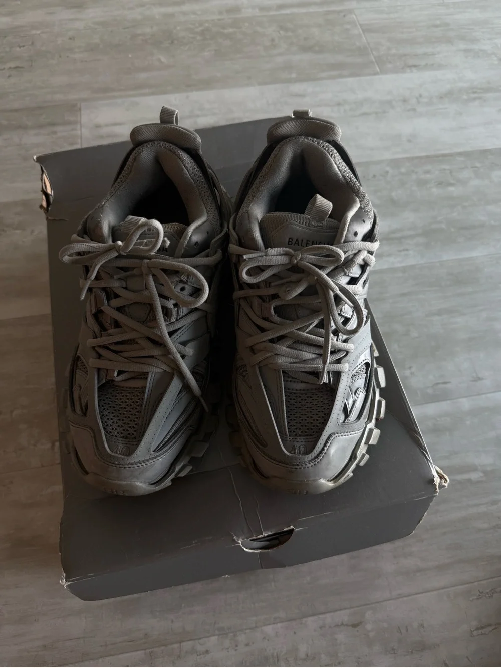 Grey Balenciaga Track Sneakers